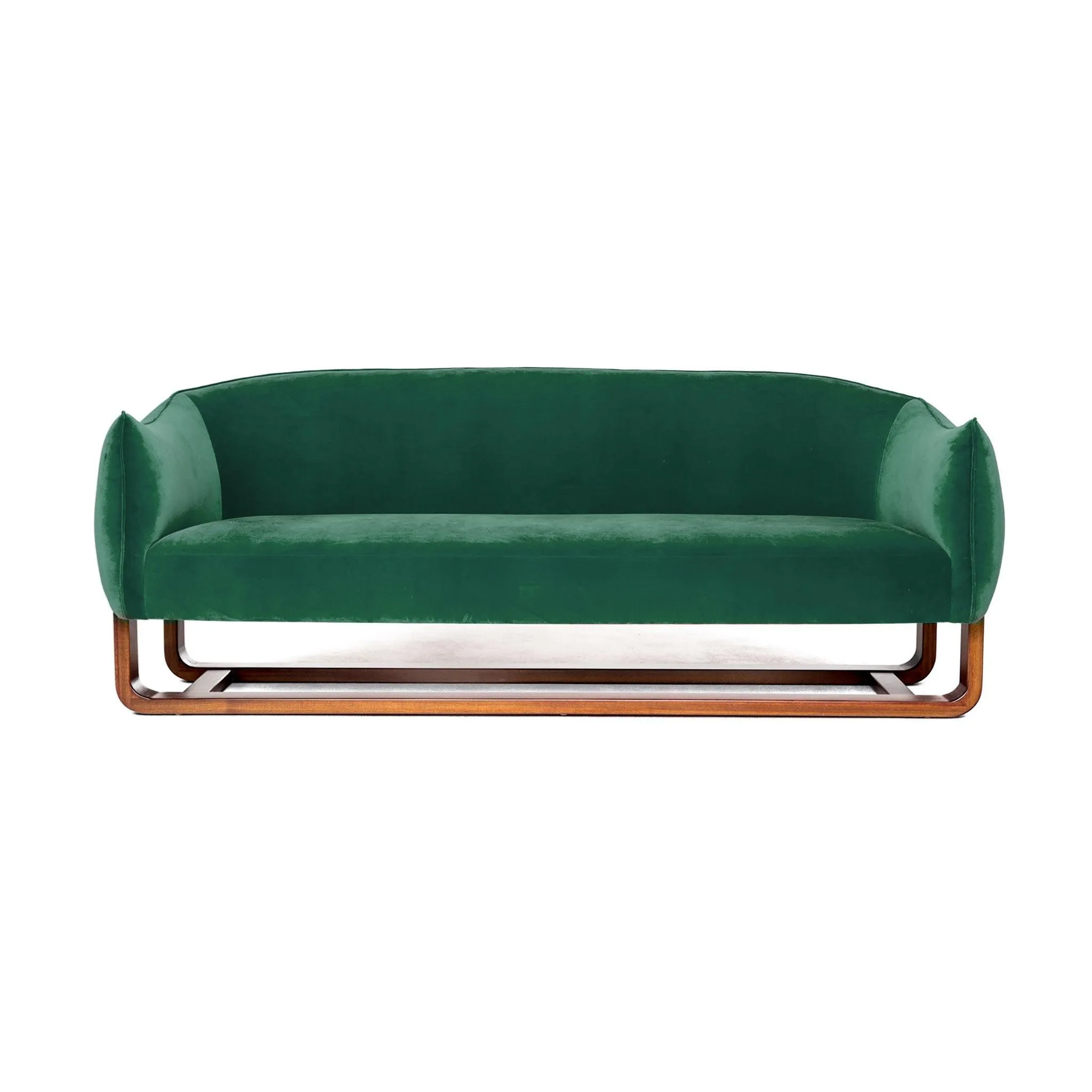 Milo Emerald Green Velvet Sofa