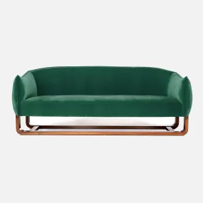 Milo Emerald Green Velvet Sofa