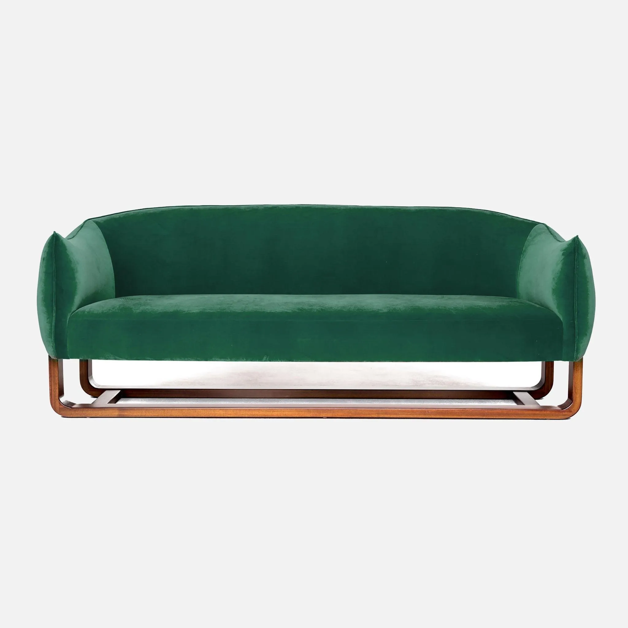 Milo Emerald Green Velvet Sofa