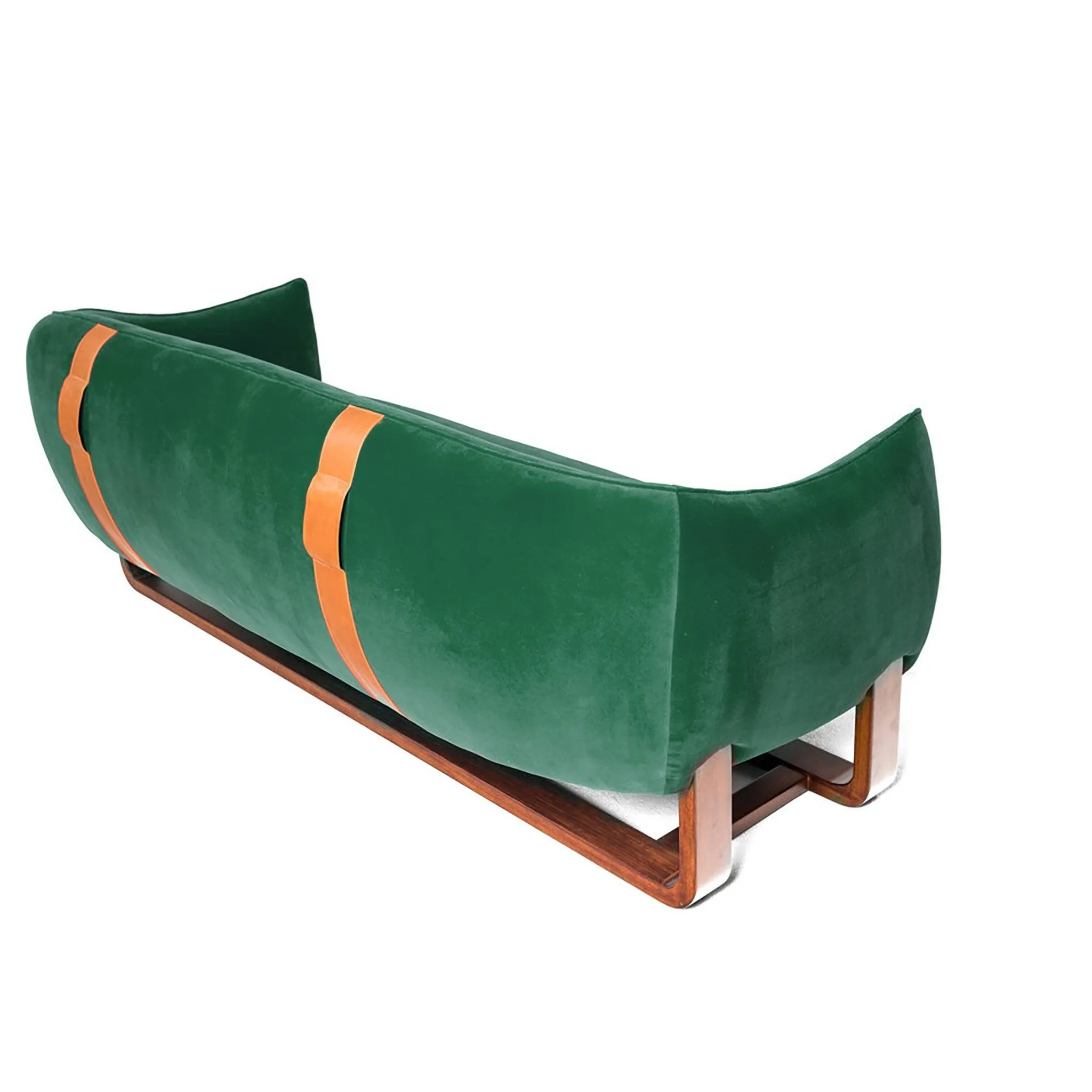 Milo Emerald Green Velvet Sofa