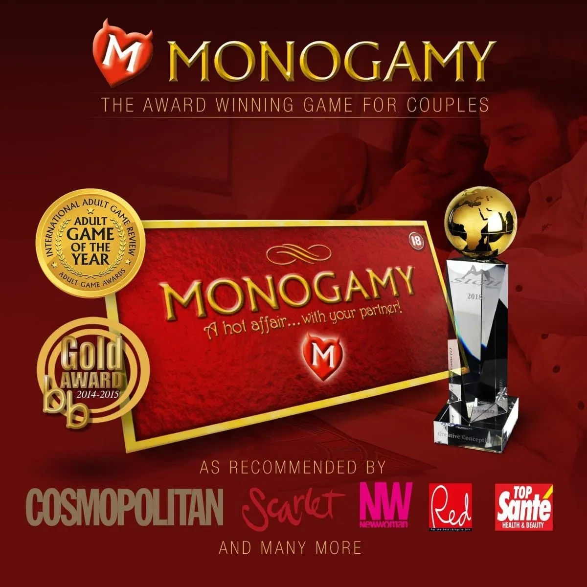 Monogamy - A Hot Affair With Your Partner - Adult Board Game