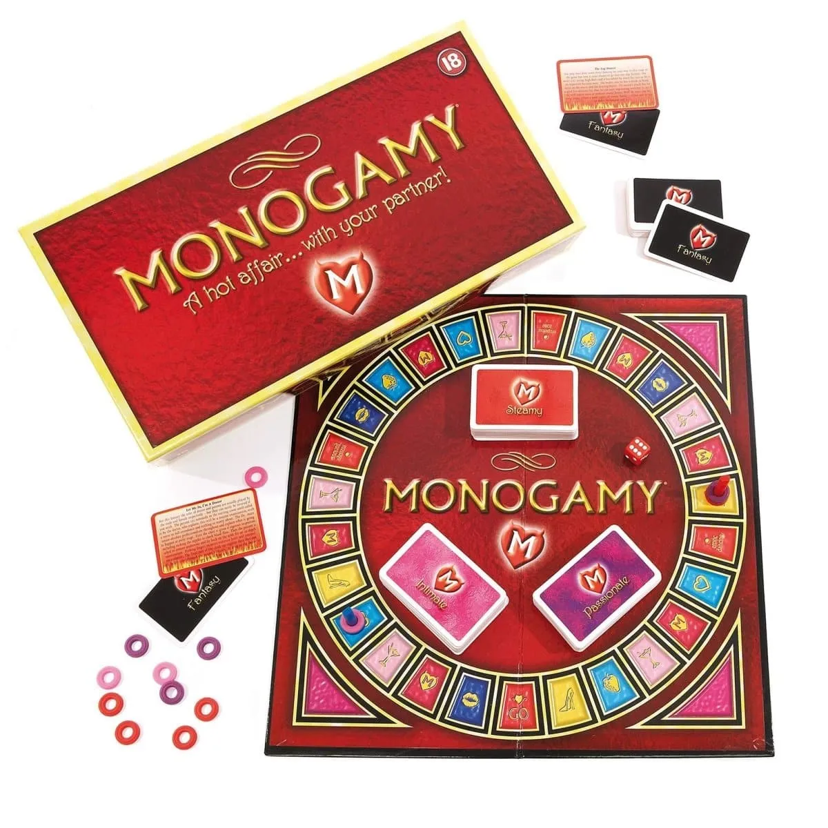 Monogamy - A Hot Affair With Your Partner - Adult Board Game