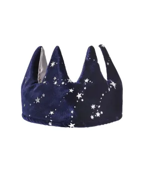 Mystical Velvet Crown - Navy