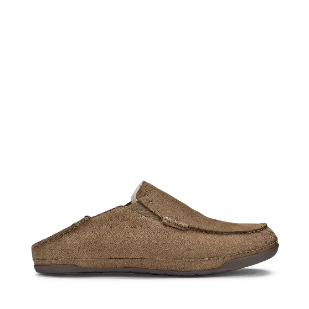 OluKai Men's Kipuka Hulu Slipper in Toffee