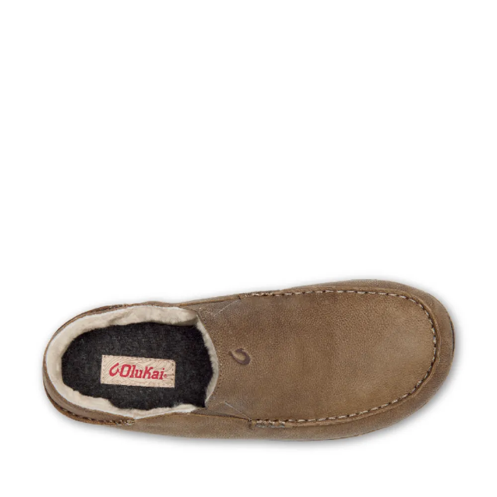 OluKai Men's Kipuka Hulu Slipper in Toffee