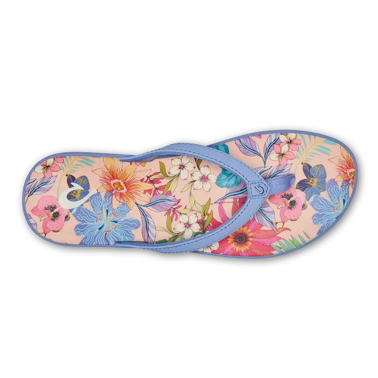 OLUKAI WOMENS PUAWE BLUE FLOWER (50% OFF FINAL SALE)