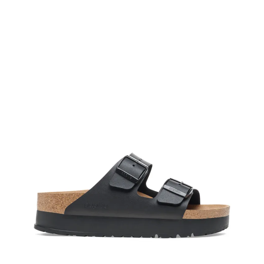 PAPILLIO SANDALO ARIZONA PLATFORM 1027395 NERO