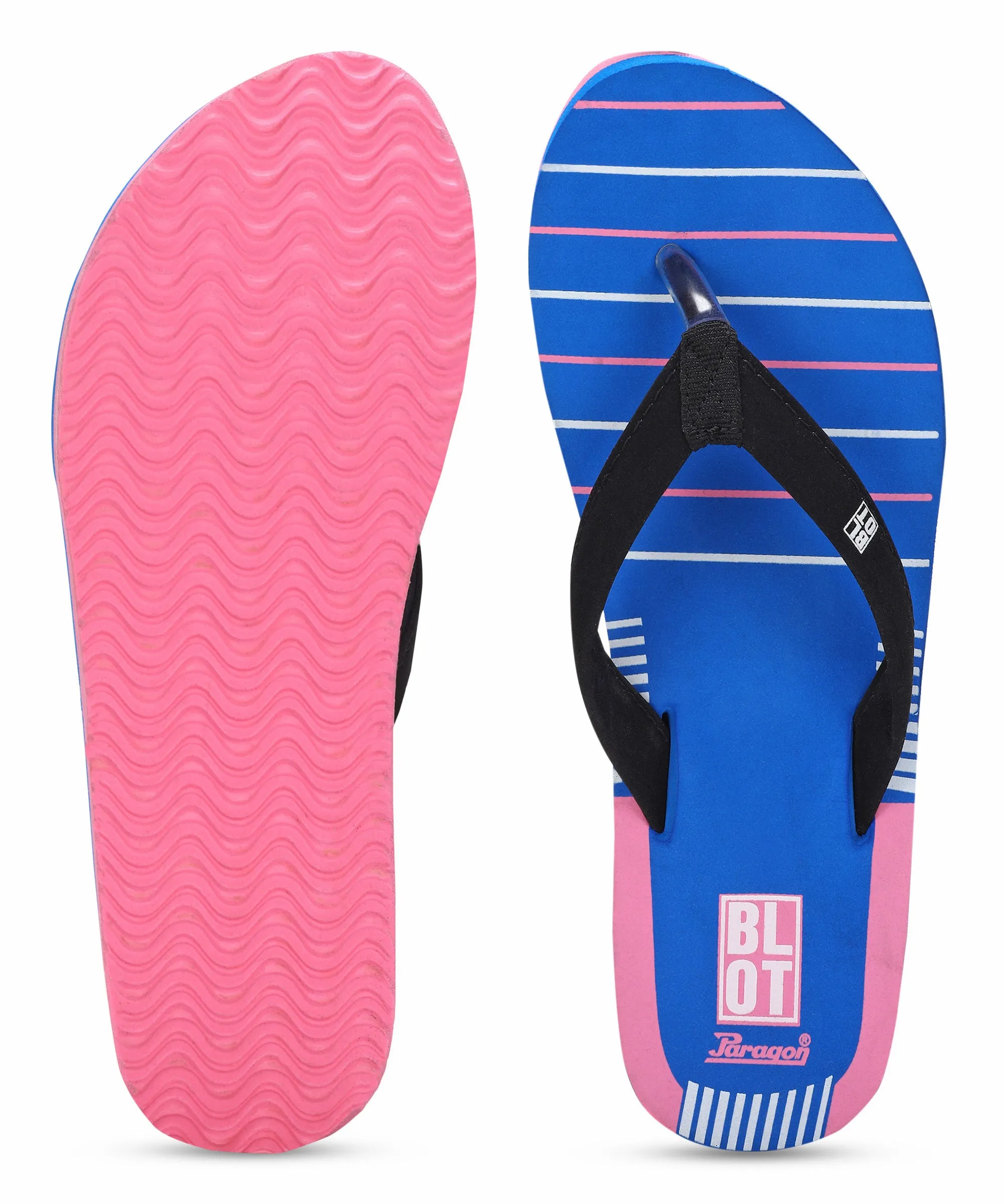 Paragon Blot K3308L Women Slippers | Lightweight Flipflops for Indoor & Outdoor | Casual & Comfortable | Anti Skid sole | For Everyday Use