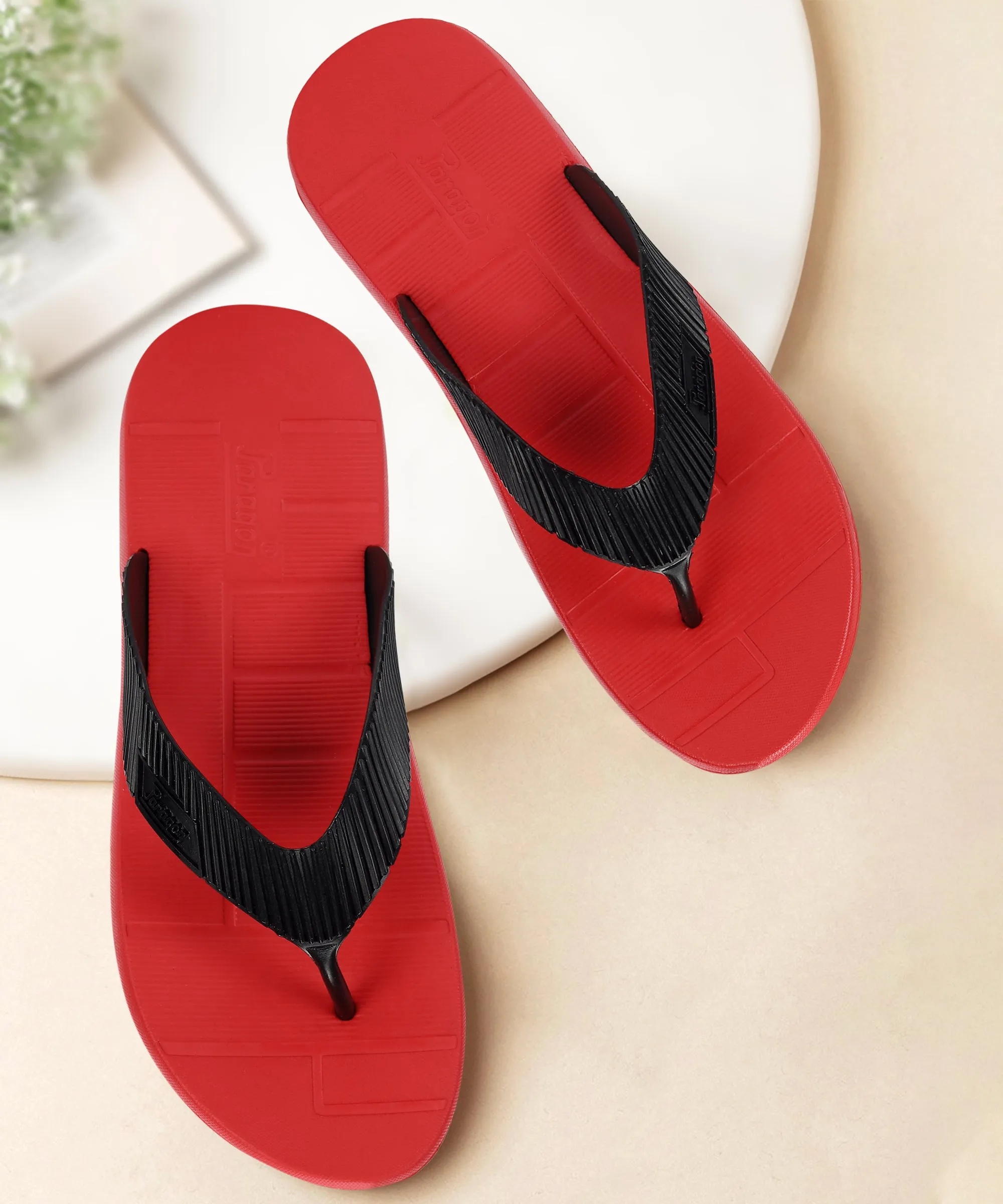 Paragon EVK3416G Men Slippers | Lightweight Flipflops for Indoor & Outdoor | Casual & Comfortable | Anti Skid sole | For Everyday Use