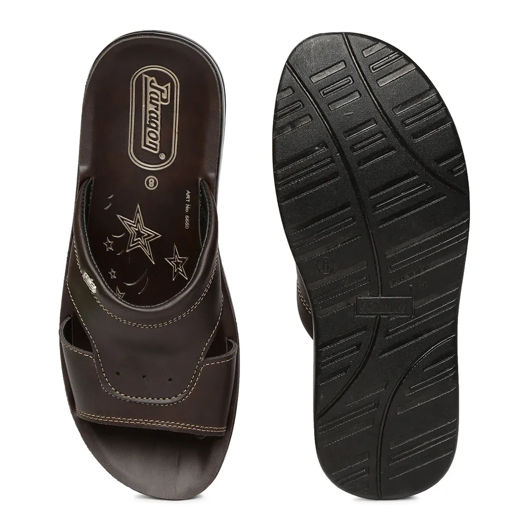 Paragon PU6660G Men Stylish Lightweight Flipflops | Comfortable with Anti skid soles | Casual & Trendy Slippers | Indoor & Outdoor