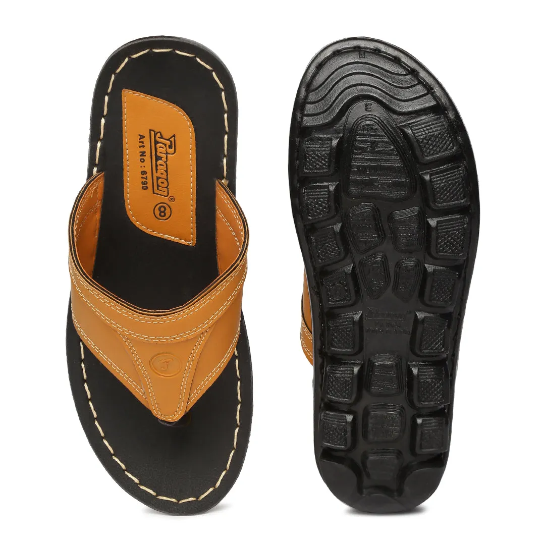 Paragon PU6790G Men Stylish Lightweight Flipflops | Comfortable with Anti skid soles | Casual & Trendy Slippers | Indoor & Outdoor