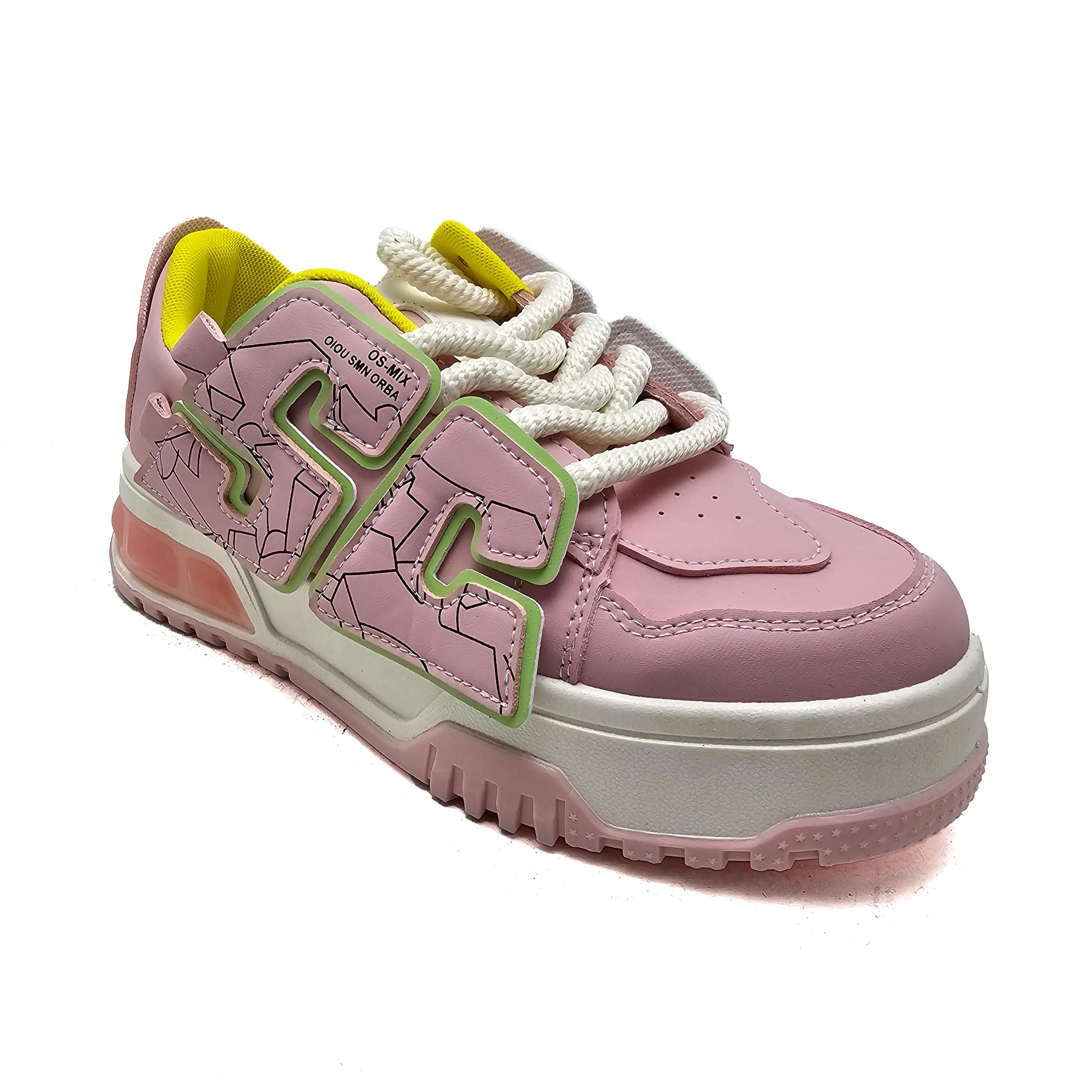 Pink Casual Sneakers