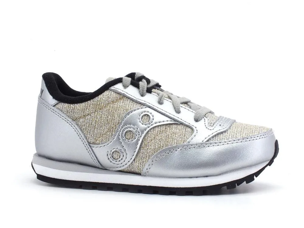 SAUCONY Jazz Original Kids Sneaker Bambina Silver Sparkle SK163334