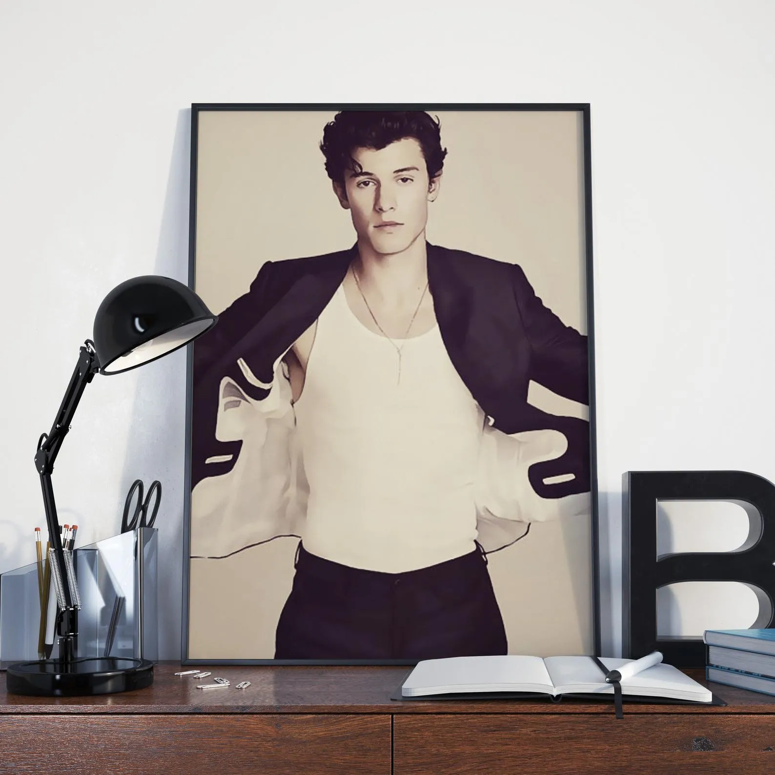 Shawn Mendes Custom Poster, Shawn Mendes Canvas Rolls, Custom Music Canvas, Home decor, Wall Hanging, Singer Canvas Rolls