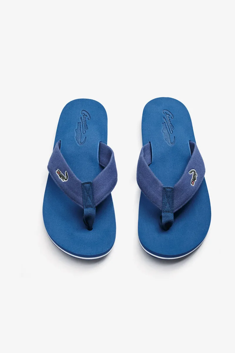 Slippers Canvas Strap - Blue