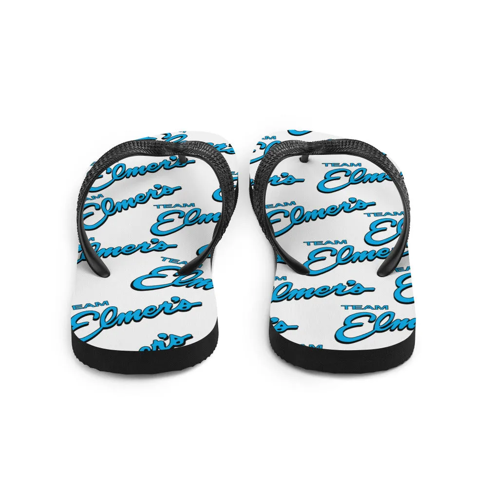 Team Elmer's Flip-Flops