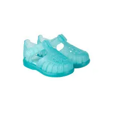 Tobby clear aqua jellie sandal