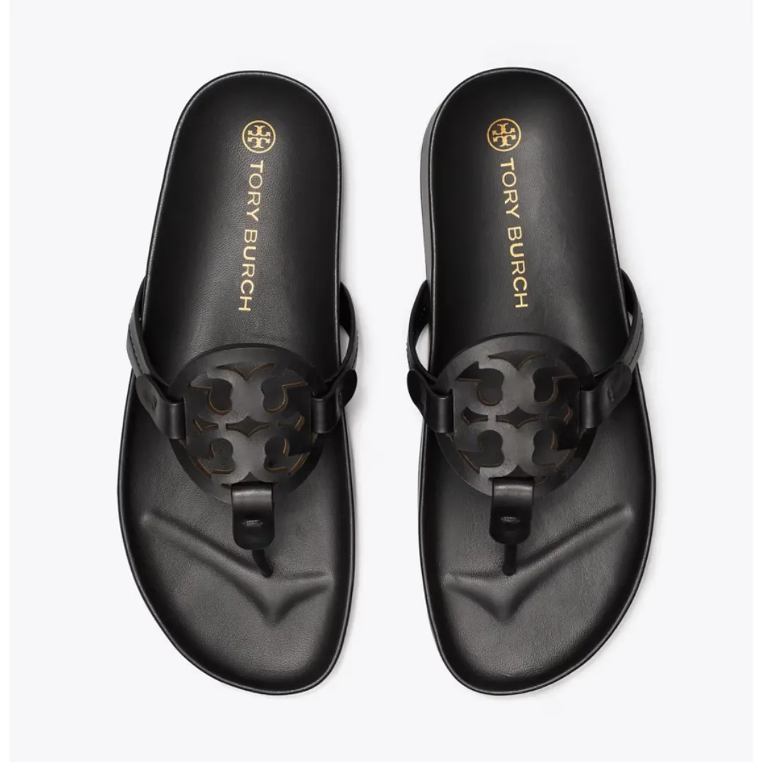 Tory Burch Miller Cloud Sandal- Perfect Black