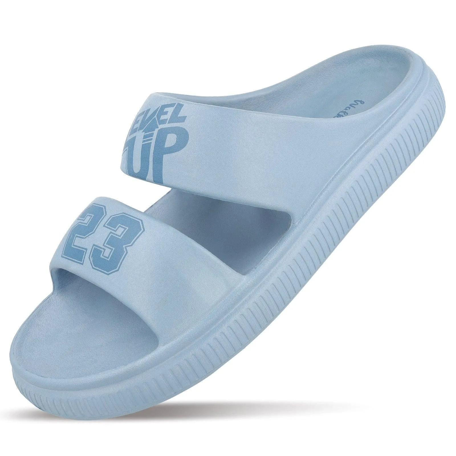 Walkaroo Men Casual Flip-Flop  - WC8711 Aqua Blue