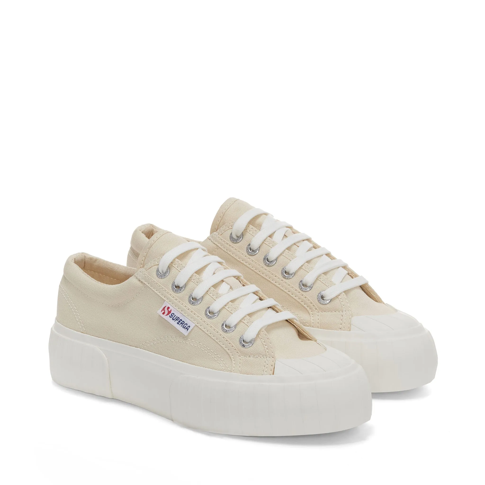 Women's Superga Stripe Platform